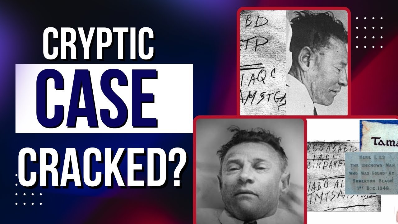 The Mystery Of The Somerton Man. Is The Somerton Man's Identity FINALLY Revealed?