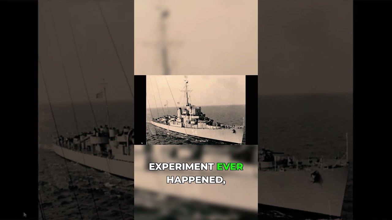 Navy Cover-Up?! The Philadelphia Experiment Exposed #shorts #mistery