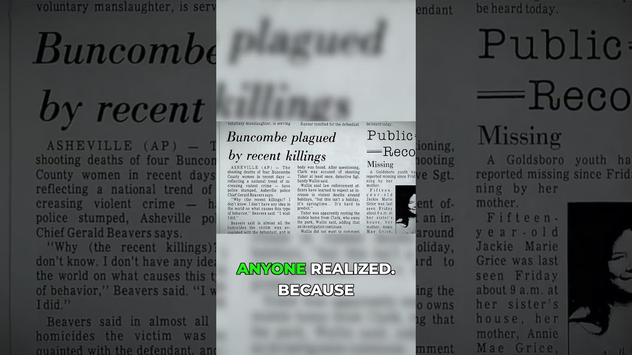 Is a Serial Killer Still Stalking North Carolina? #creepy #unsolved #nc #shorts